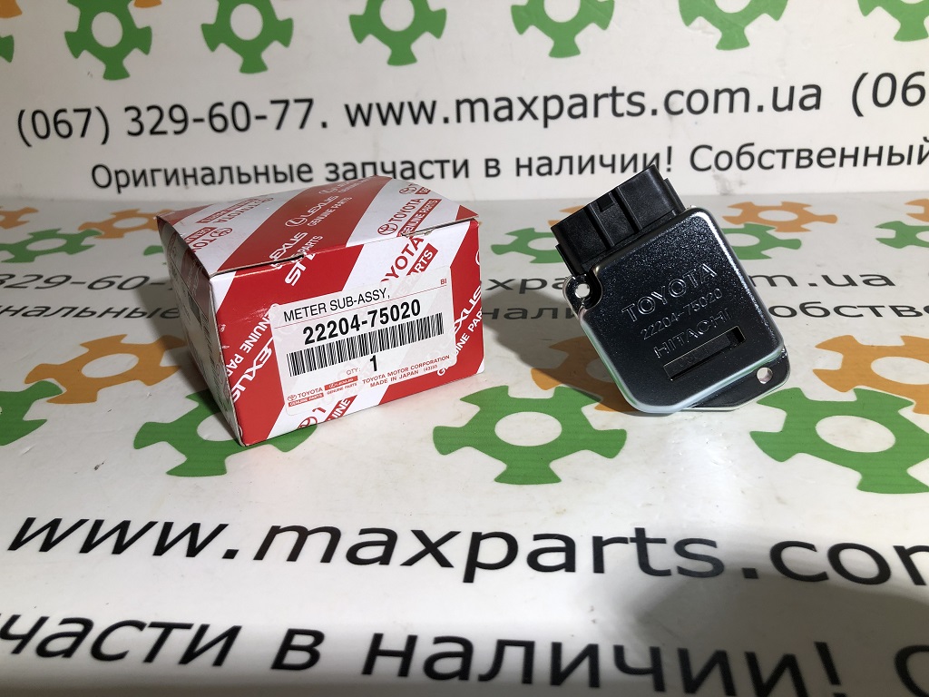 2220475020 22204-75020 Оригинал расходомер воздуха Toyota Land Cruiser 100  Lexus GX 470 LX 470